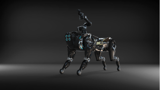 谐音"tiger",是七腾科技研发的新一代机器人产品